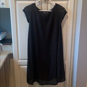 Ingrid and Isabel Lace Maternity Swing dress